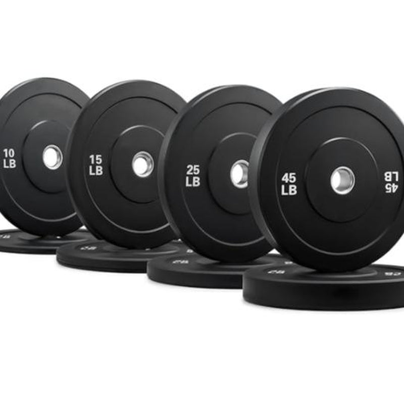 【Summer Sports】Zelus Weight Plate Set, Twin 2" Bumper Plates, Olympic Weight Set with Rubber Barbell Dumbbell Plates Stainless Steel Inserts for Pro or Home/Outdoor Gym,Fitness,All Seasons,Gift Idea