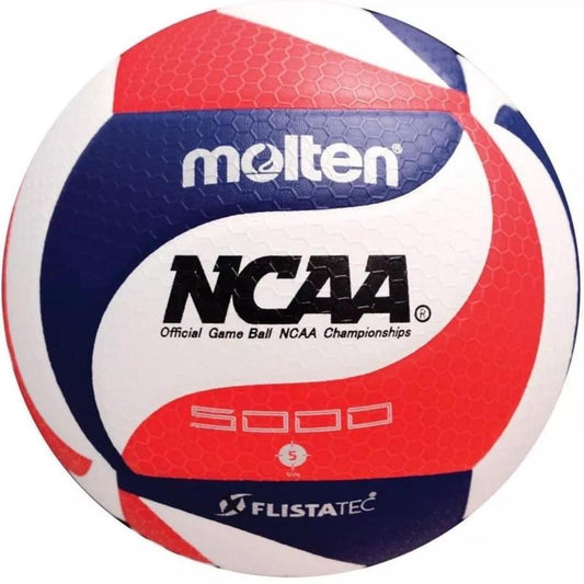 Molten V5M5000 Flistatec NCAA Volleyball - Red/White/Blue for Men & Women